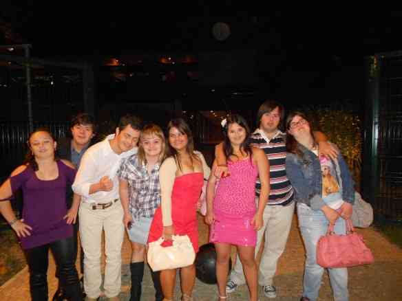 Com os amigos do " Movimento Down"!