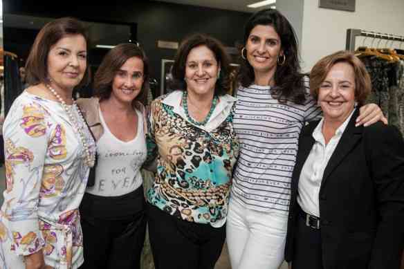 Leleta dos Mares Guia, Bebel, Angela Coutinho, Maria Pia e Lelete dos Mares Guia