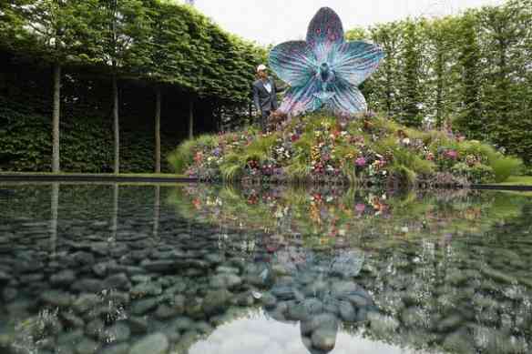 Imaginem este lago sem Marc Quinn...
