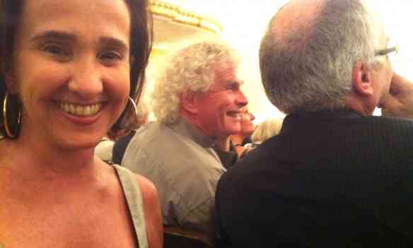 Sentei-me atrás de Sir Rattle, num recital de Magdalena, e pude constatar as vibração do fã apaixonado!