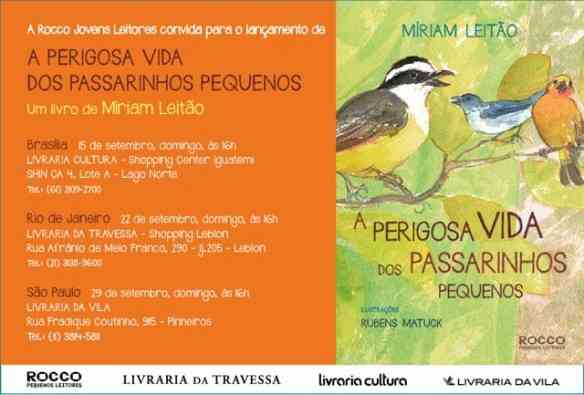 Eis o convite para o lançamento desta jóia para a criançada! 