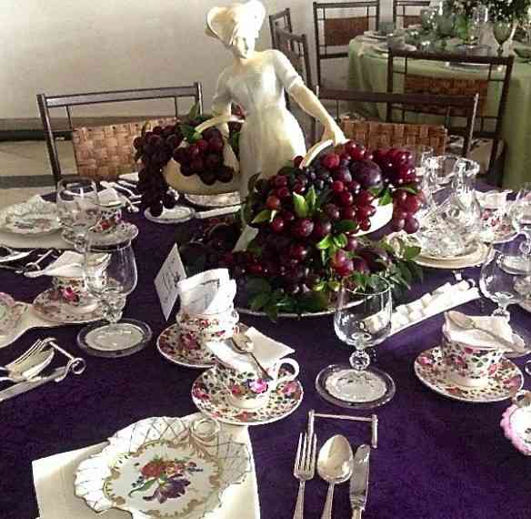 Amei o original centro da mesa de Consuelo Garzon!