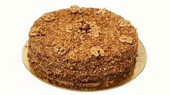 Torta de nozes surreal: boa lembrança pro natal que vem chegando!