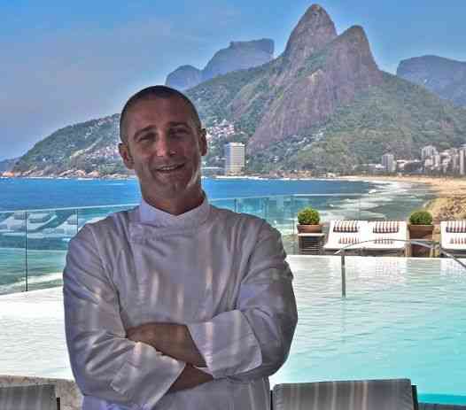 O chef mara Paolo Lavezzini, do Fasano Al Mare, é frequês de carteirinhs dos pescados