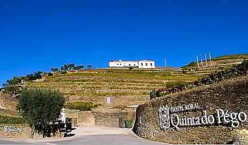 O visual do hotel rural Quinta do
