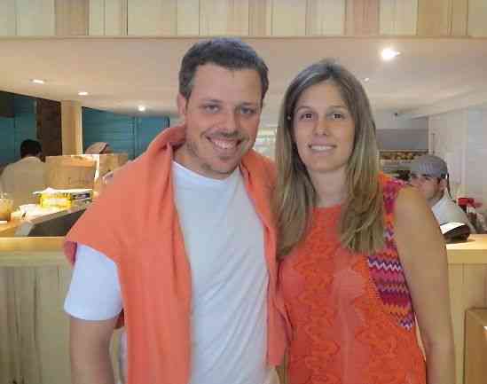 Finalizo com o principal: A linda Manu Severiano Andrade com seu sócio Fred Weissmann. Esta dupla vai longe!