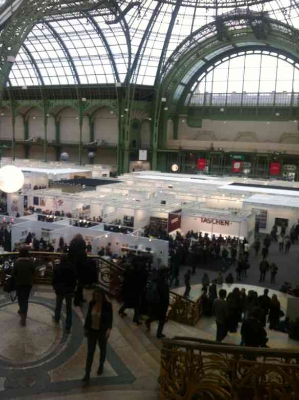 foto do interior do Grand Palais
