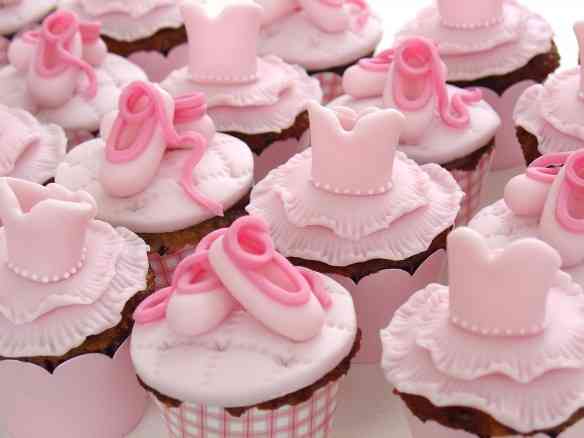 bailarina - cupcakes