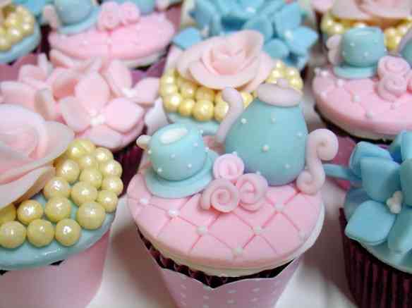 cha da tarde - cupcake