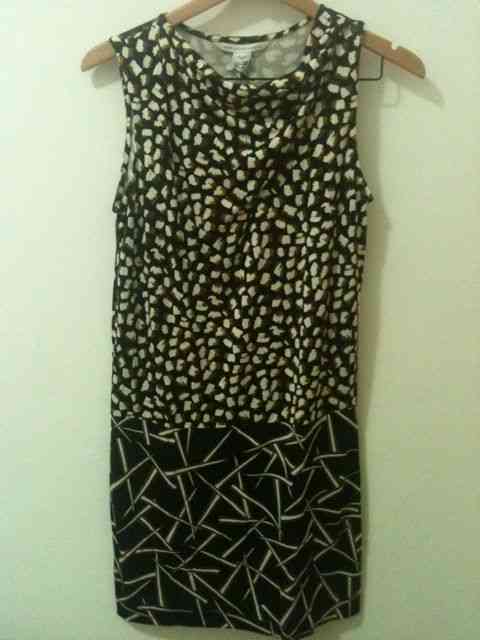 Este "cocktail dress", como diria os 50ties, é demais! E da DVF...