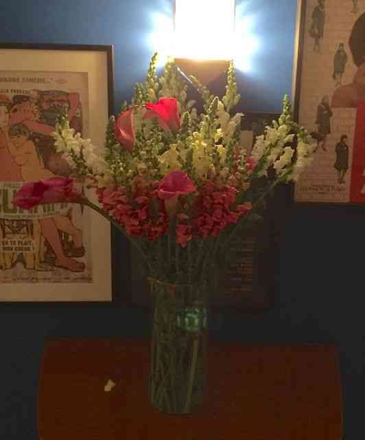 Fecho com o bouquet da entrada!