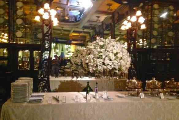 O buffet.