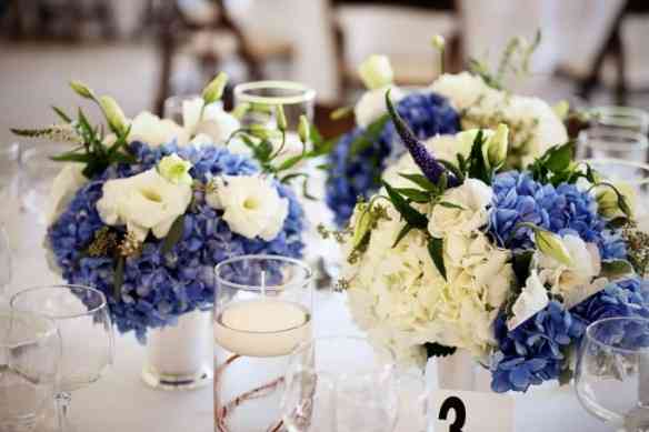 22.-Chicago-Botanic-Garden-Wedding.-Life-on-Prints.-Sweetchic-Events.-Exquisite-Designs.-Low-Centerpiece-arrangement-with-blue-and-white-hydrangea-with-sumberged-willow-680x453