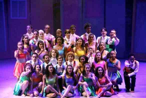 O jovem elenco!
