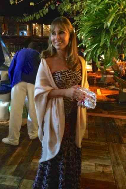 Andrea Rudge super chic!