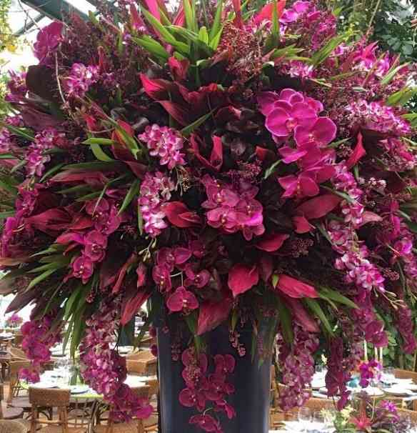 Detalhe de um dos "bouquets" que me deixou encantada!