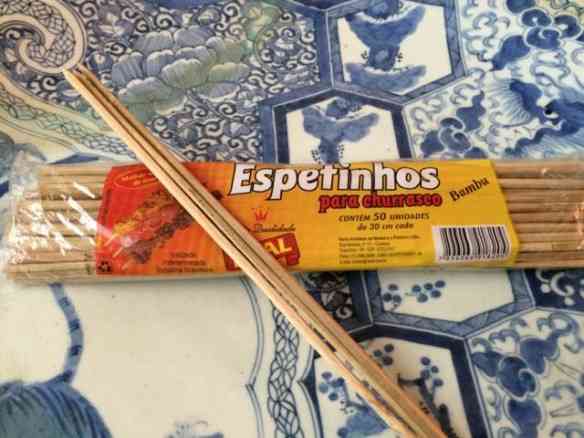 Eis o dublê dos espetos personalizados da requintada Helena...
