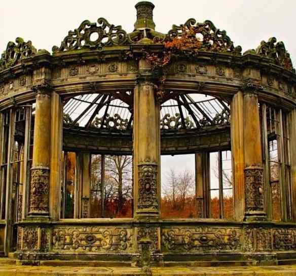 O ex consevatório de Orangery, em Edimburgo...