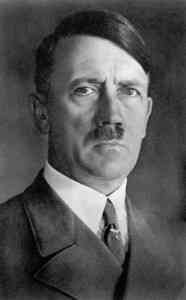 Portrait of Adolph Hitler