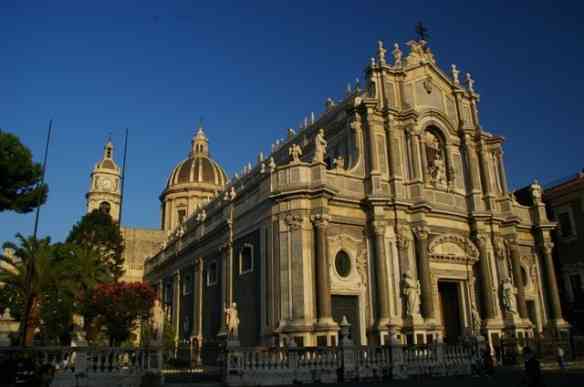 A linda catedral de Catania!
