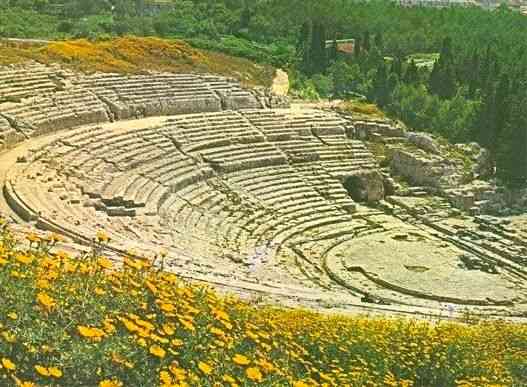 O incrível teatro grego de Siracusa, dos maiores da Magna Grécia!