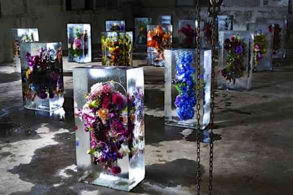 "Iced Flowers" foi a última e estonteante expô de 