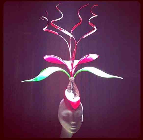 Sensacional este vaso tipo ikebana! 
