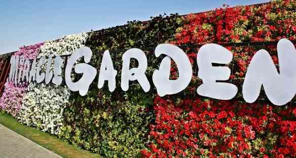 O nome estampado à entrada resume a ópera: Um jardim espetacular no meio do deserto... Milagre!