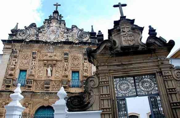 Fachada da Sé da Ordem Terceira de São Francisco, em Salvador, BA