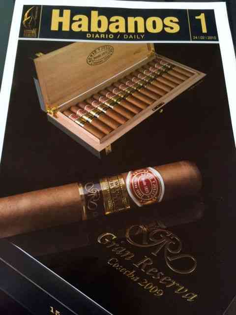 Revista sobre Habanos, os mais que puros cubanos.