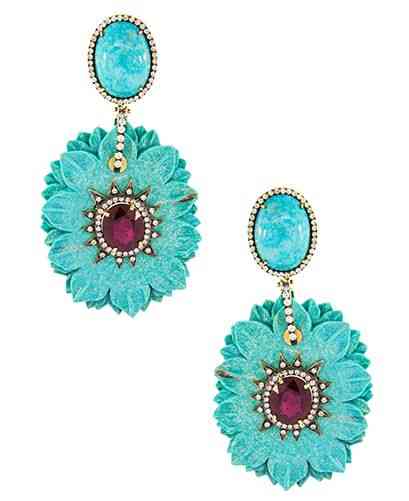 Tem mistura mais chic que a deste colorido? Turquesa & rubilita! Lindooooo!