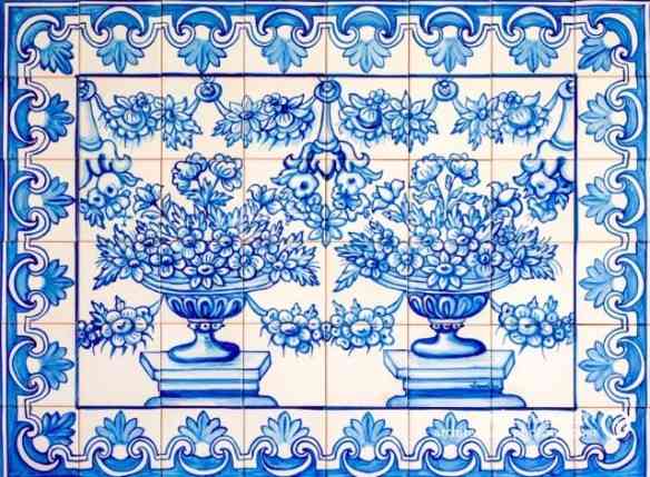 Vejam que delicadeza de painel, também da fase azul!