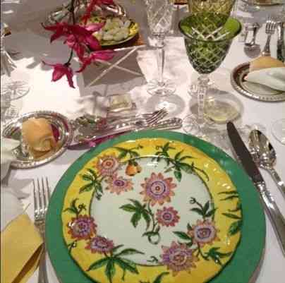 Amoooo!!! Porcelana Flor de maracujá... Pra deixar nossa casa muito mais romântica!