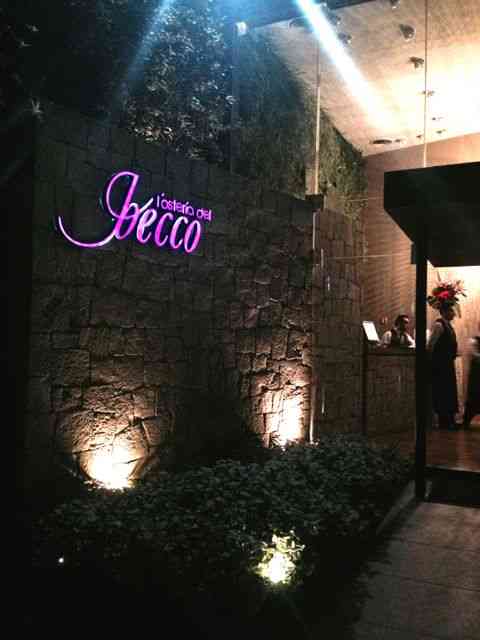 Osteria del Becco: embaixadora da culinária italiana no México!