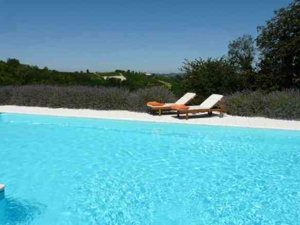  Piscina com vista maravilhosa!