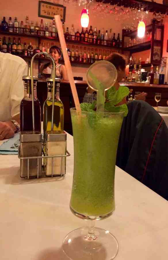 Close no "mojito" da casa: famoso!