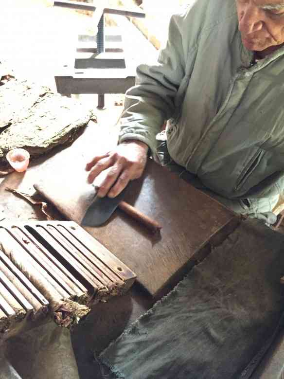 Ganhamos um habano feito na hora!