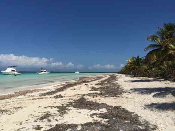 Uma deslumbrante praia em Cayo Blanco, nas vizinhanças de Varadero.