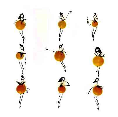 O ballet das laranjas!