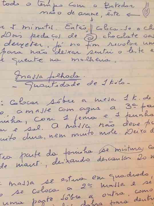 Mas tem também receitas que o vento levou mas que vou tentar o reviver...