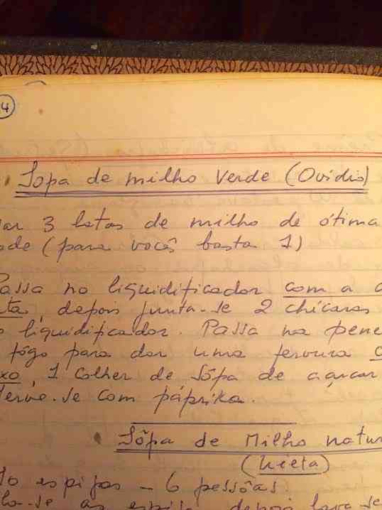 Receita de Ovídio, chef divino da casa da minha maravilhosa tia Elisinha e sua irmã preciosa!!!