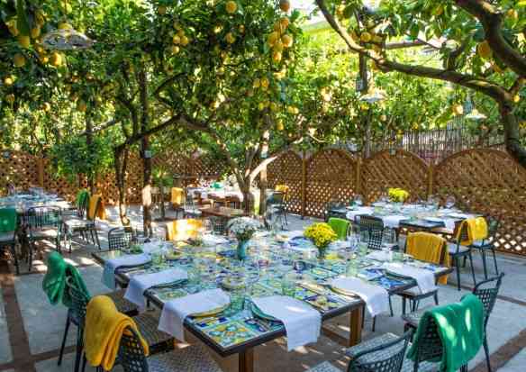 Capri table tiles lunch table setup diana sorensen sugokuii events