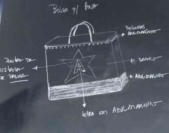 Artesanais e únicas, cada bolsa segue um "croquis"…