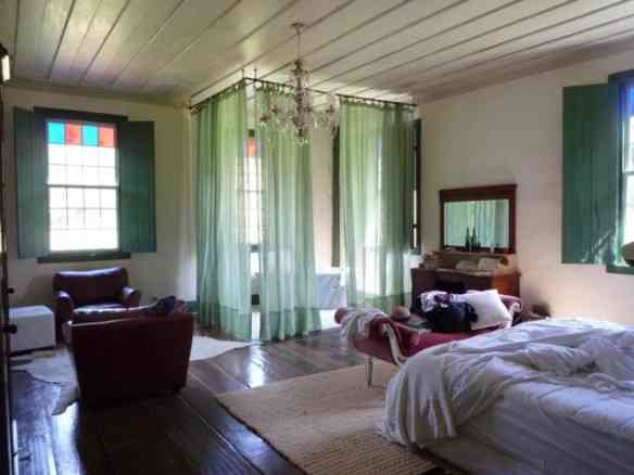 O quarto onde Carla dormiu...