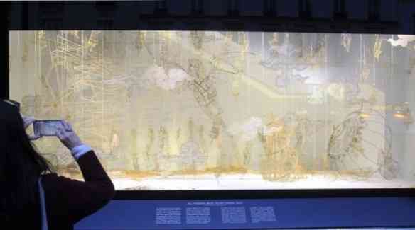 Outro detalhe da vitrine.