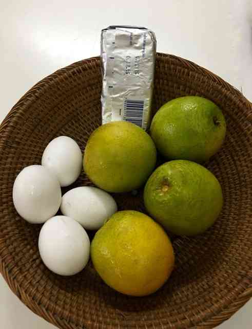 Os ingredientes!