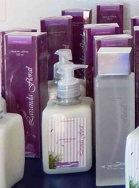 Produtos para banheiro... Todos de lavanda!