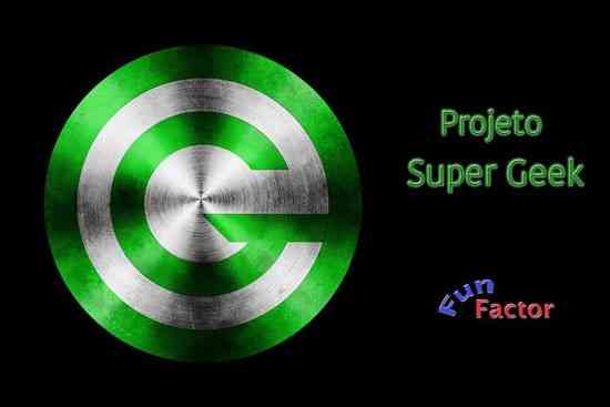 Os logotipos do Projeto "Super Greek" e da "Fun Factor": visual!