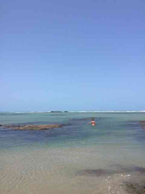 Emilien al mare...