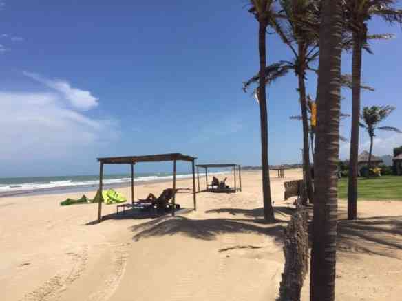 Para relaxar no balanço do mar...